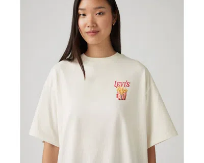 Levi's Graphic Short Stack T-shirt In White