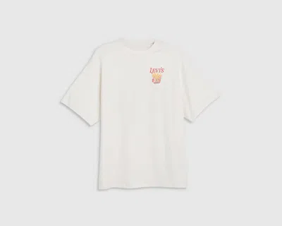 Levi's Graphic Short Stack T-shirt In White