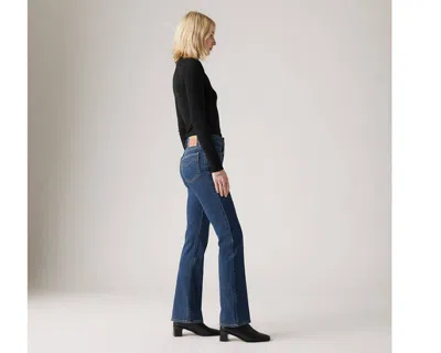 Levi's 725 Heritage Bootcut Zip Women's Jeans 31x34 In Blue