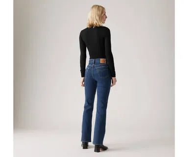 Levi's 725 Heritage Bootcut Zip Women's Jeans 31x34 In Blue