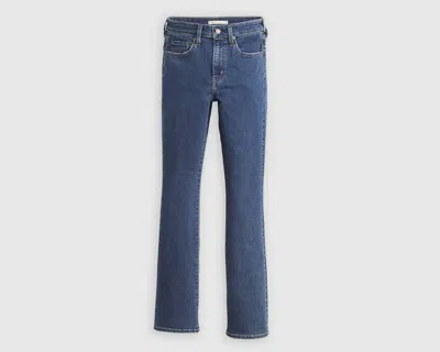 Levi's 725 Heritage Bootcut Zip Women's Jeans 31x34 In Blue