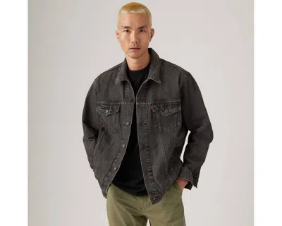 Levi's Relaxed Fit Trucker Jacket In Gray