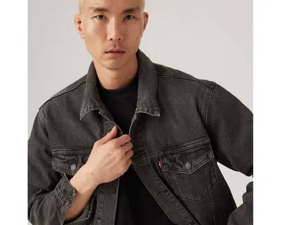 Levi's Relaxed Fit Trucker Jacket In Gray