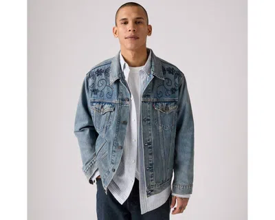 Levi's Relaxed Fit Trucker Jacket In Blue
