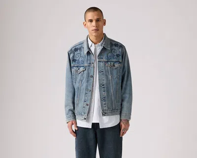Levi's Relaxed Fit Trucker Jacket In Blue