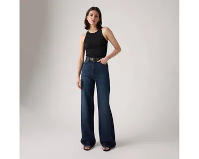 Levi's Ribcage Wide-leg Women's Jeans 33x32 In Blue