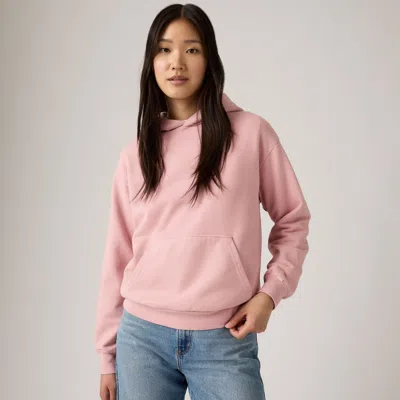 Levi's Heritage Hoodie In Pink