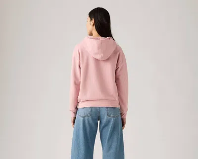 Levi's Heritage Hoodie In Pink