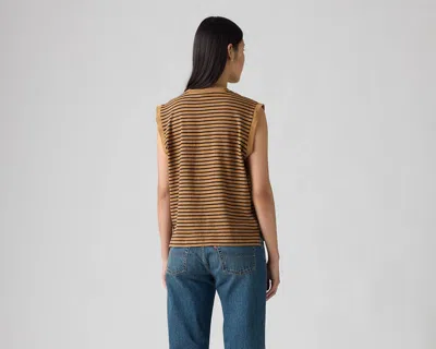 Levi's Boxy Tank In Brown