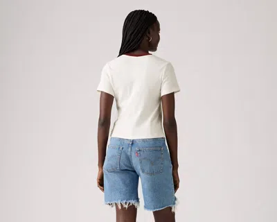 Levi's Graphic Essential Sporty Tee T-shirt In White