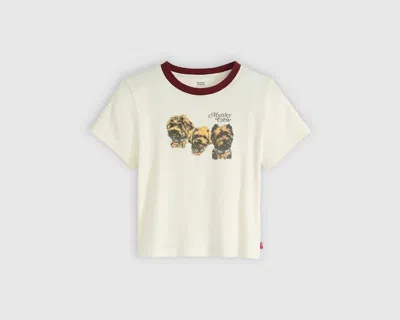 Levi's Graphic Essential Sporty Tee T-shirt In White