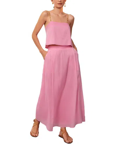 Vix Swim Top In Pink