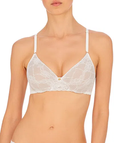 Natori Bliss Allure Lacey T-shirt Bra In White
