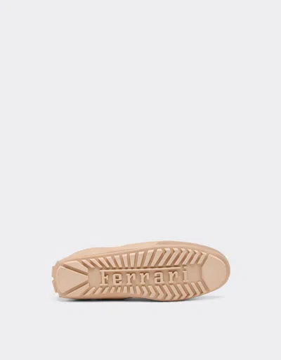 Ferrari Nappa Leather And Suede Sneaker Driver