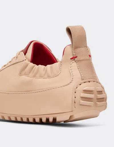 Ferrari Nappa Leather And Suede Sneaker Driver