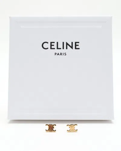 Celine Céline Triomphe Studs Earrings