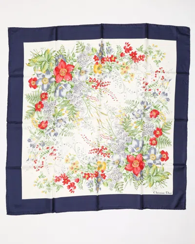 Dior Christian  90 Silk Scarf
