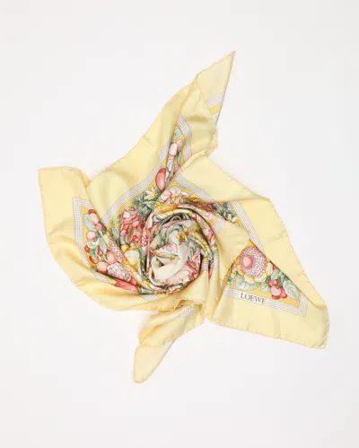 Loewe 90 Silk Scarf