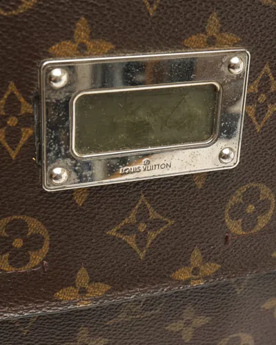 Pre-owned Louis Vuitton Monogram Macassar Larry Business Bag