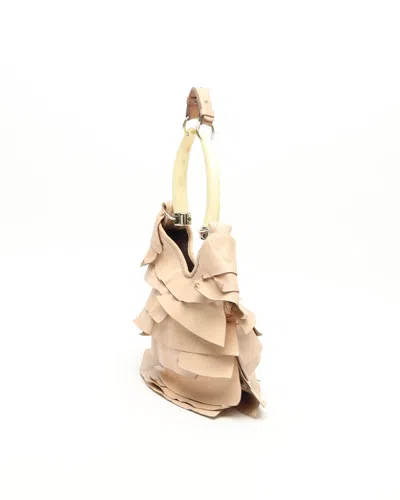 Saint Laurent St Tropez Mombasa Ruffle Bag