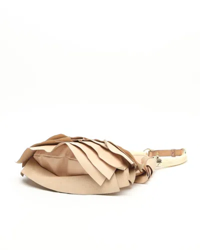 Saint Laurent St Tropez Mombasa Ruffle Bag