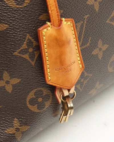 Pre-owned Louis Vuitton Monogram Lockit Chain Mm Bag