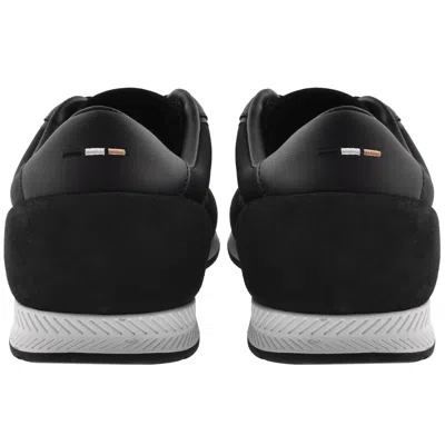 Hugo Boss Boss Nitan Trainers Black In Black