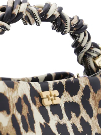 Ganni Bou Bag Mini Woman Leopard Print