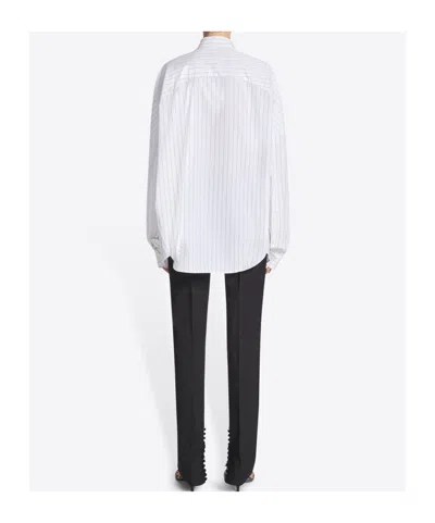 Dries Van Noten Pinstripe Button-down Shirt In Soft Viscose-cotton Blend