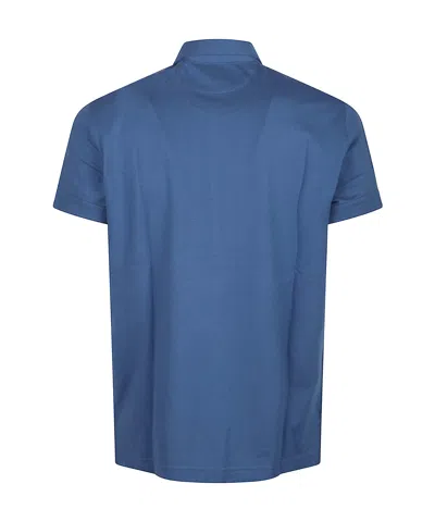Tom Ford Chest-pocket Cotton Polo Shirt In Blue