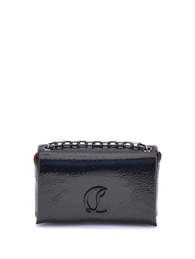 Christian Louboutin Loubi54 Patent Crossbody In Purple