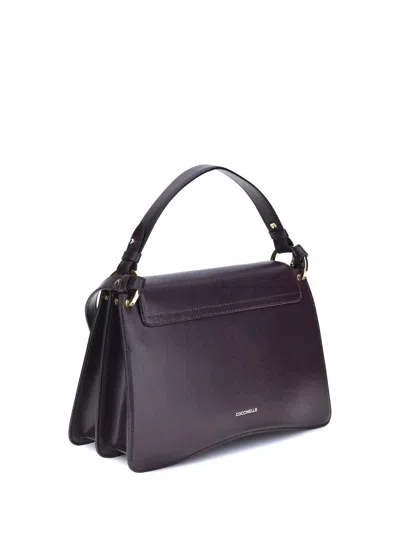Coccinelle Pebbled Leather Shoulder Bag