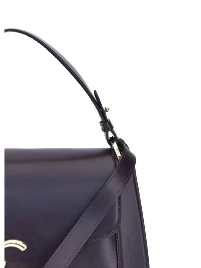 Coccinelle Pebbled Leather Shoulder Bag