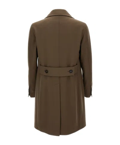 Tagliatore Unlined Coat Bruce Long In Green