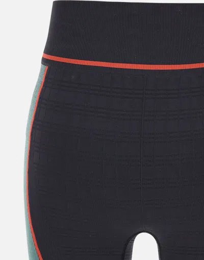 Casablanca Seamless Ribbed Stretch Shorts