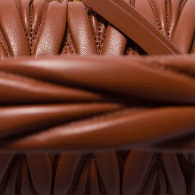 Miu Miu Matelasse Quilted Top Handle Hobo Bag