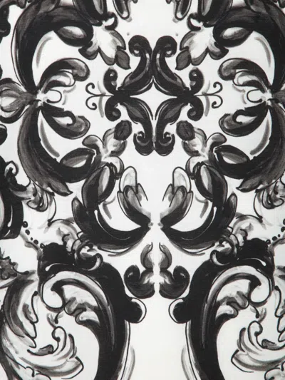 Dolce & Gabbana Maiolica T-shirt In Black