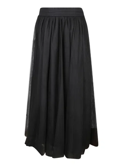 Fabiana Filippi Tulle Skirt In Black
