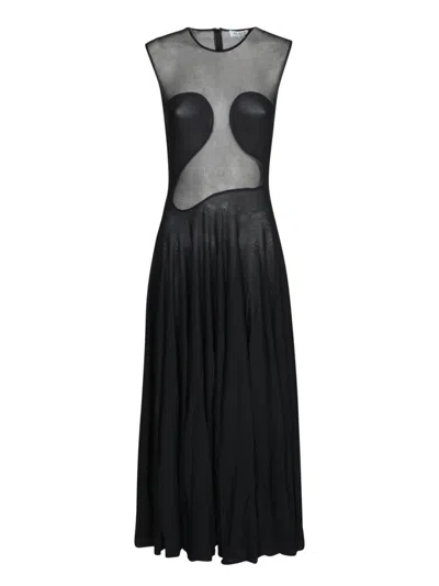 Alaïa Paneled Maxi Dress