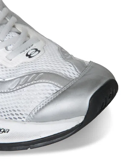 Balenciaga White And Silver Sneaker Circuit