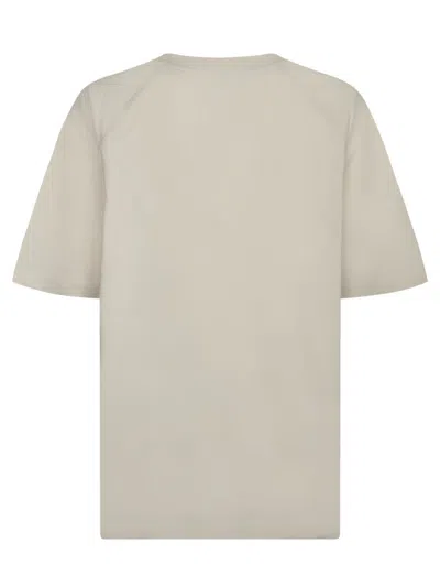Ami Alexandre Mattiussi Ami Paris Raglan Sleeve Embroidered T Shirt In White