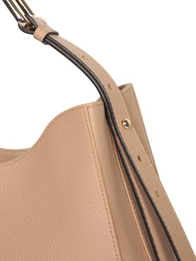 Furla Nuvola Hobo Bag Desert In Brown