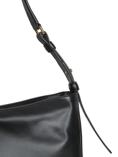 Furla Soft Sphere Medium Shoulder Bag In Black