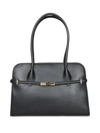 Furla Shoulder Bags Structured Gold-tone Hardware In Black