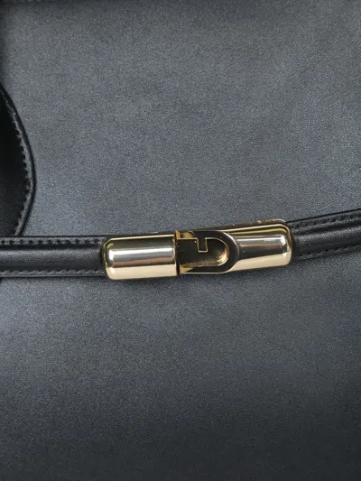 Furla Shoulder Bags Structured Gold-tone Hardware In Black