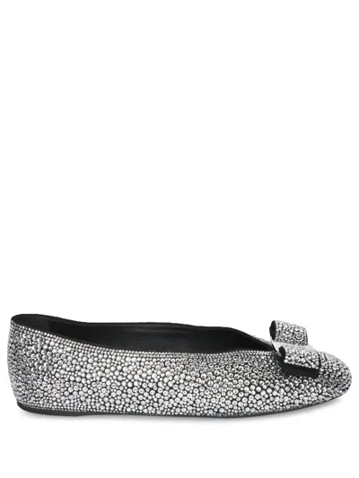 Ferragamo Black Ballet Flats Women
