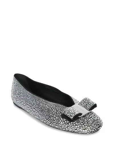 Ferragamo Black Ballet Flats Women
