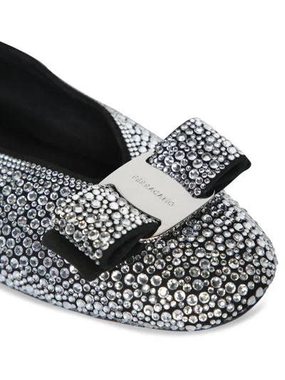 Ferragamo Black Ballet Flats Women