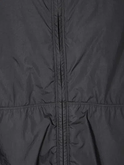 Stone Island Technical Fabric Hooded Jacket In Black