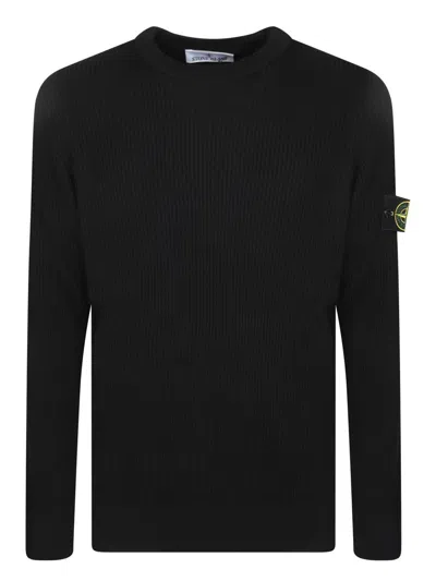 Stone Island 5100045 Light Rws Geelong Wool In Black